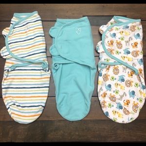SwaddleMe Original Swaddle 3-PK, I Love Zoo, Small